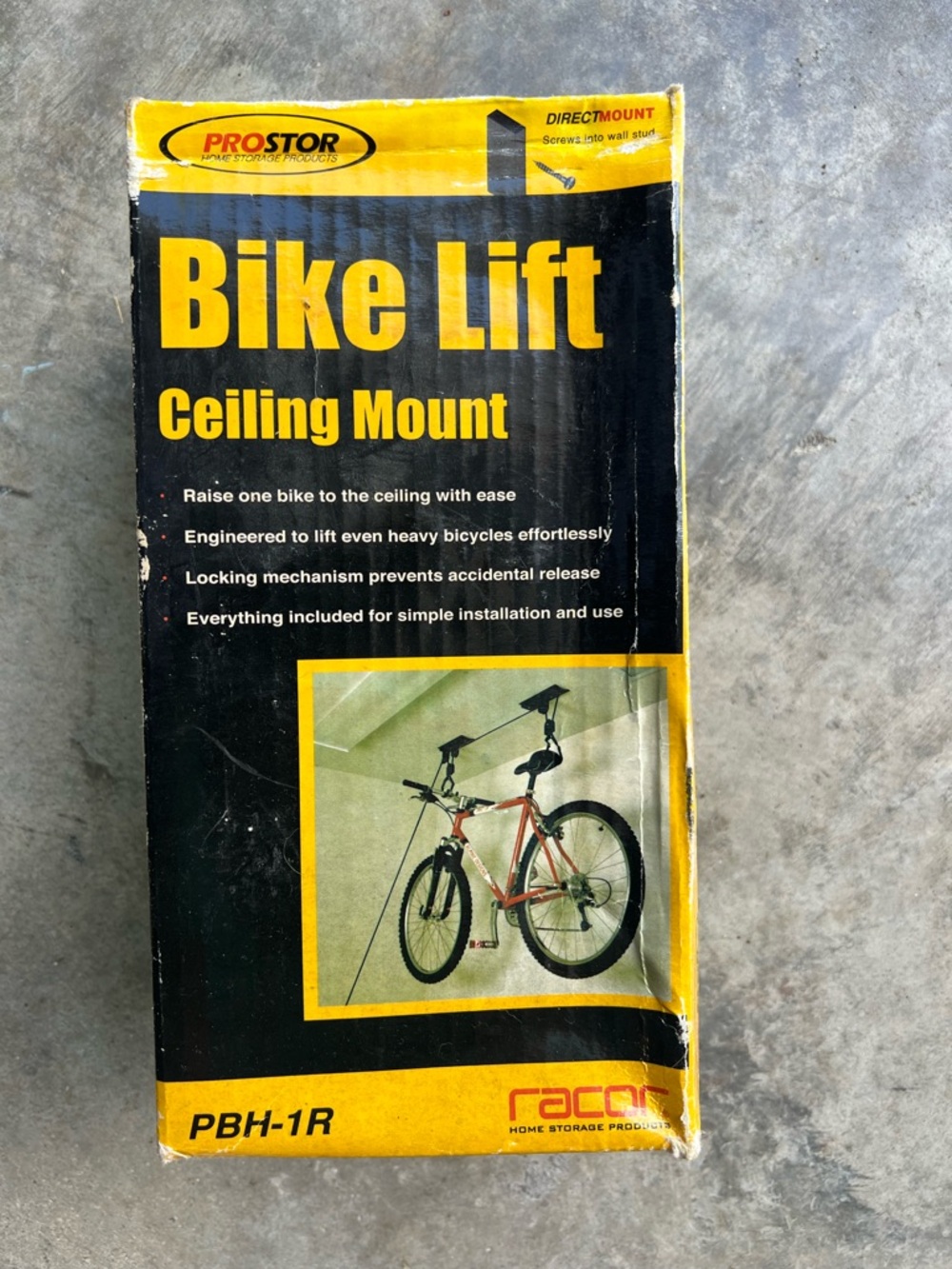 Sale!  Bike Lift Ceiling Mount (Black)—NWOT!